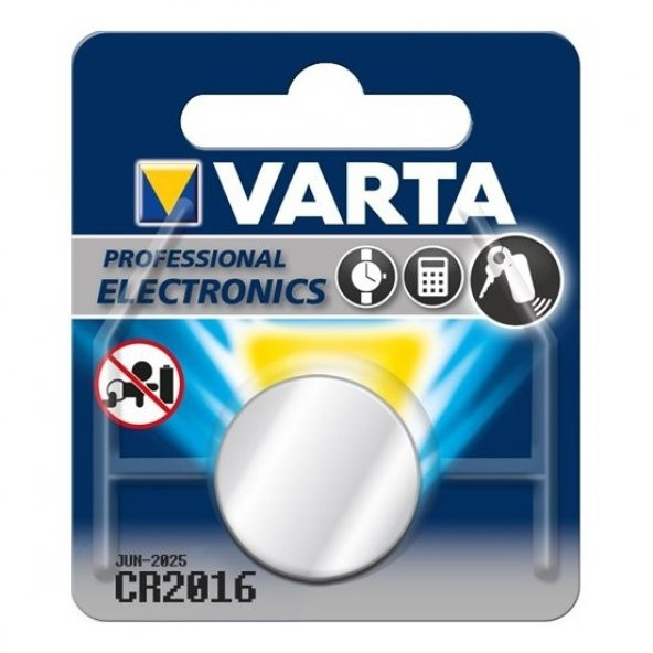 Varta Professional Cr2016 Lithium 3V Bls 1 6016101401