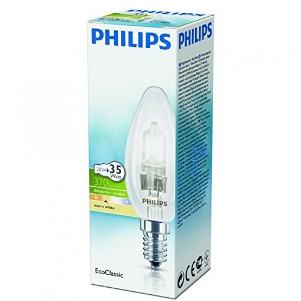 Philips EkoKlasik Tasarruflu Ampul 28W E14 230V B35 CL 1CT/30 -