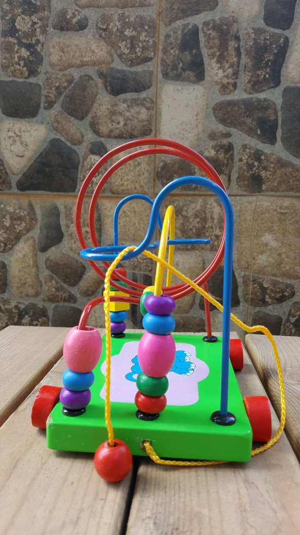 Eğitici Labirent Ahşap Helezon Oyuncak - 2