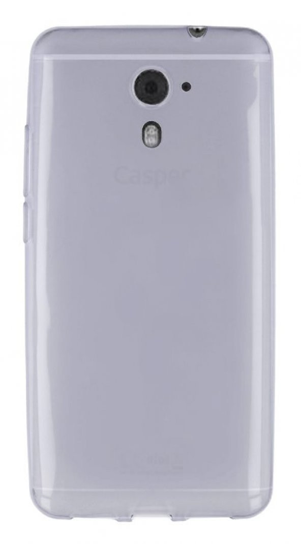 Casper M2 0,3 mm  Silikon Arka Kılıf Şeffaf