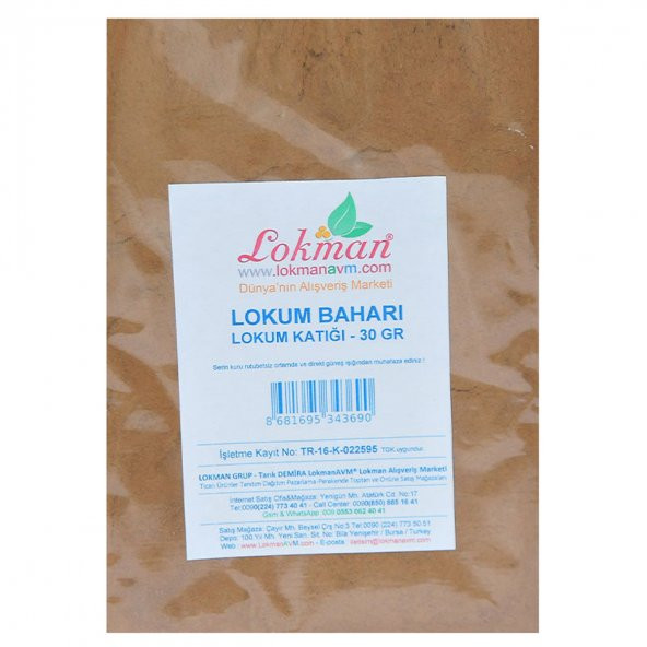 Lokum Baharı 30 Gr Paket - 4