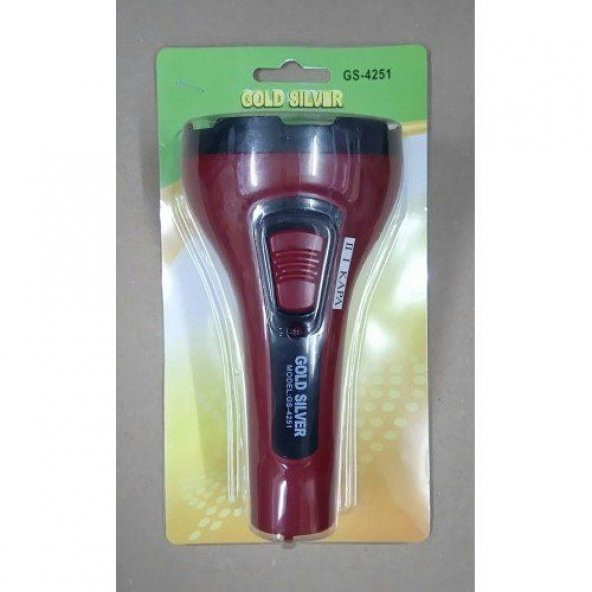 Gold Silver GS-4251 5w Led Li Şarjlı El Feneri - 4