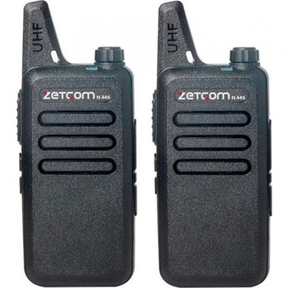Zetcom Pmr N446 Lisanssız El Telsizi (2Li Set)