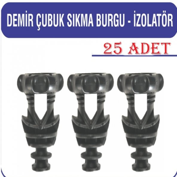 AYI DOMUZ KOVUCU - ELEKTRİKLİ ÇİT İZOLATORÜ-25 ADET