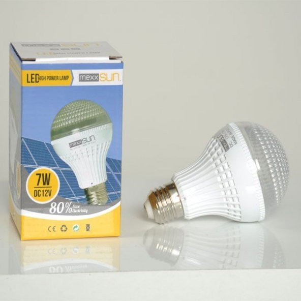 LED AMPUL 12 VOLT 7 WATT BEYAZ ŞOKK FİYAT!!!