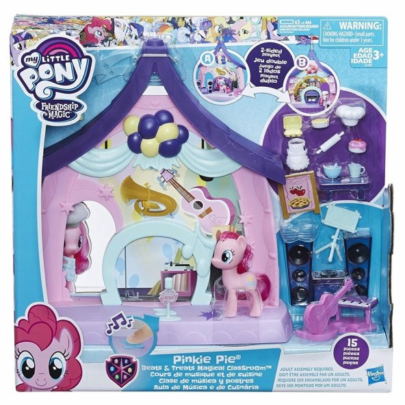 My Little Pony Pinkie Pie’in Müzik ve Pasta Sınıfı Oyun Seti E192