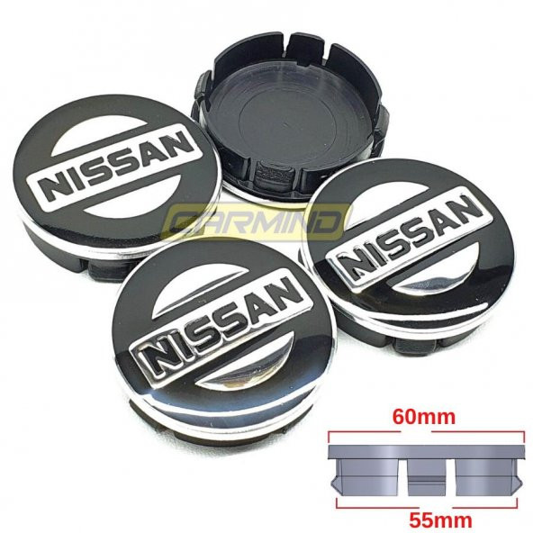 Nissan Jant Göbek Arması 55-60mm