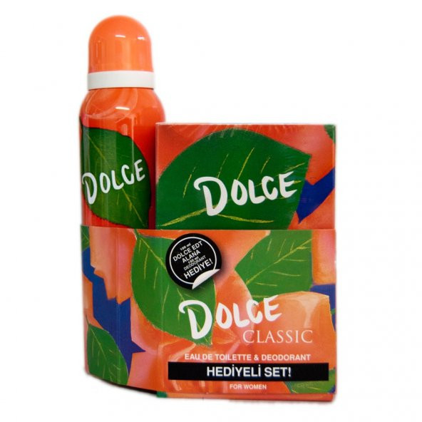 DOLCE EDT 100ML+DEO CLASSIC