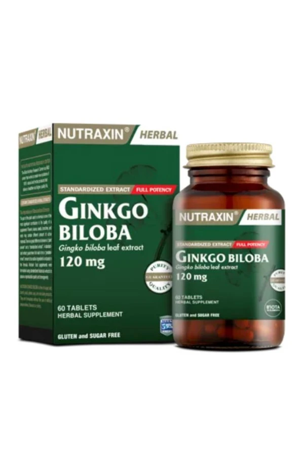 Nutraxin Ginkgo Biloba 60 Tablet