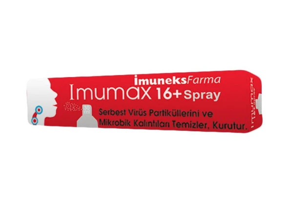 imumax 16+ Boğaz  Spreyi 30 ml