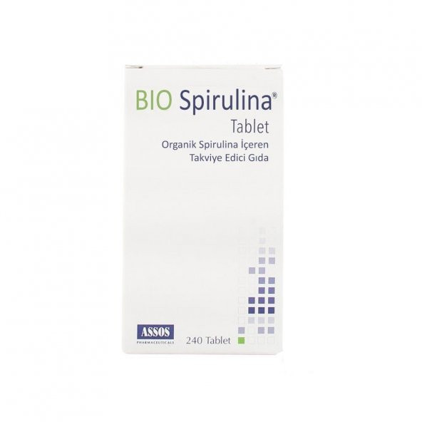Assos Bio Spirulina 500 mg 240 Tablet