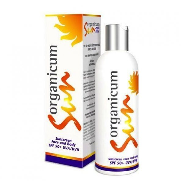 Organicum Sunscreen SPF50+ Face And Body 125ml