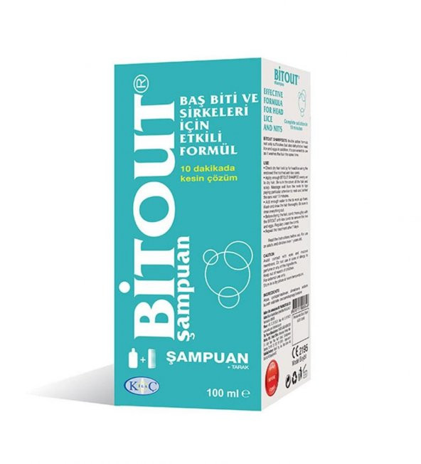 Bitout Bit ve Sirke Şampuanı 100 ml