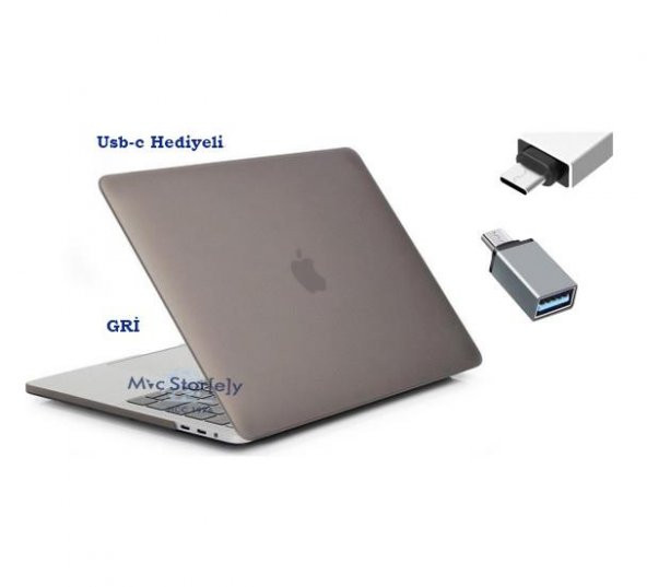 Apple Yeni MacBook Pro A1989- A1706-A1708-  13"-13.3" Kılıf Kapak