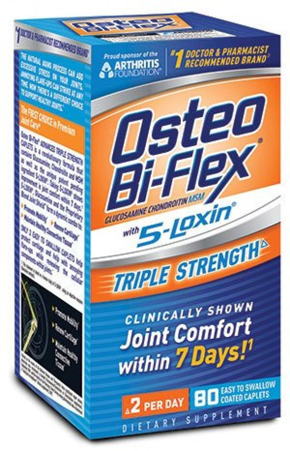 Osteo Bi-Flex Triple Strength Glucosamine Chondroitin 80 Tablet