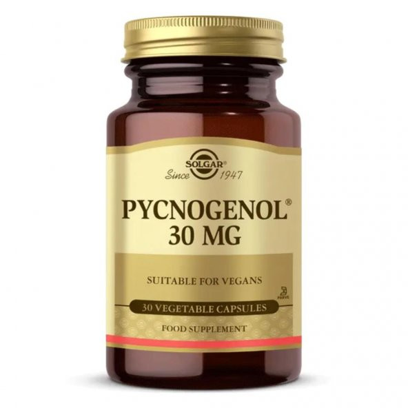 Solgar Pycnogenol 30 mg 30 Tablet
