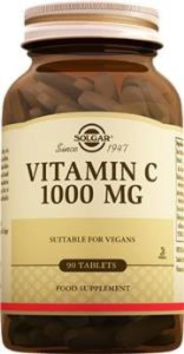 Solgar C Vitamini 1000 mg 90 Tablet