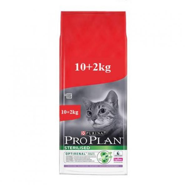 Kısırlaştırılmış Kediler için Özel Hindili Mama Proplan 10 + 2 Kg