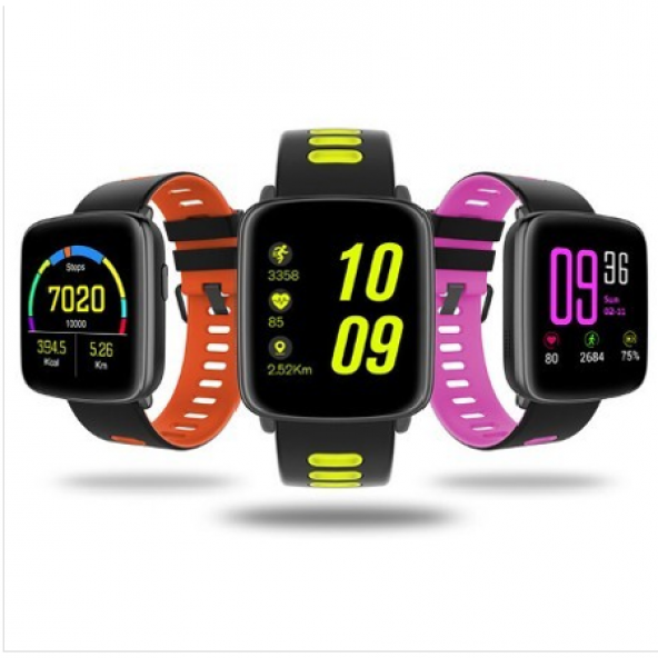 KingWear GV68 Akıllı Saat, Su Geçirmez, Android ve IOS Uyumlu