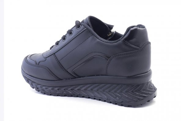 Ayakkabıvakti D654 Lady Dolgu Topuk Spor Ayakkabı 4cm Topuk - 9