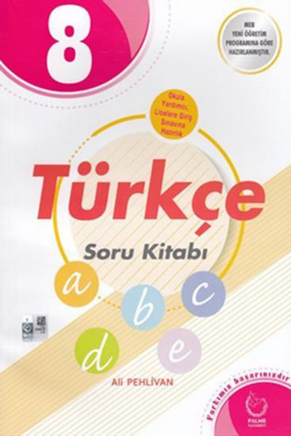 8.Sınıf Türkçe Soru Kitabı Palme Yayınevi