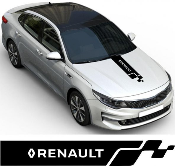Renault Kaput Oto Sticker