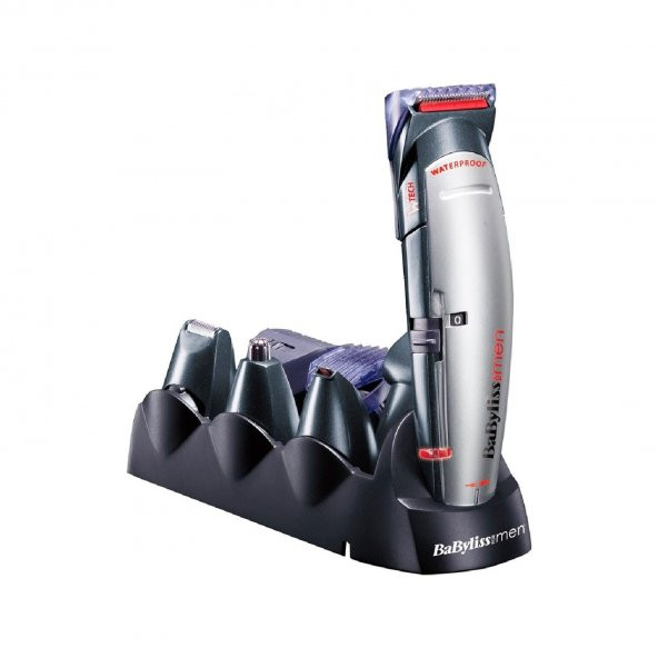 Babyliss For Men E837E 10 u 1 Arada Islak-Kuru Şarjlı Erkek Tıraş Seti