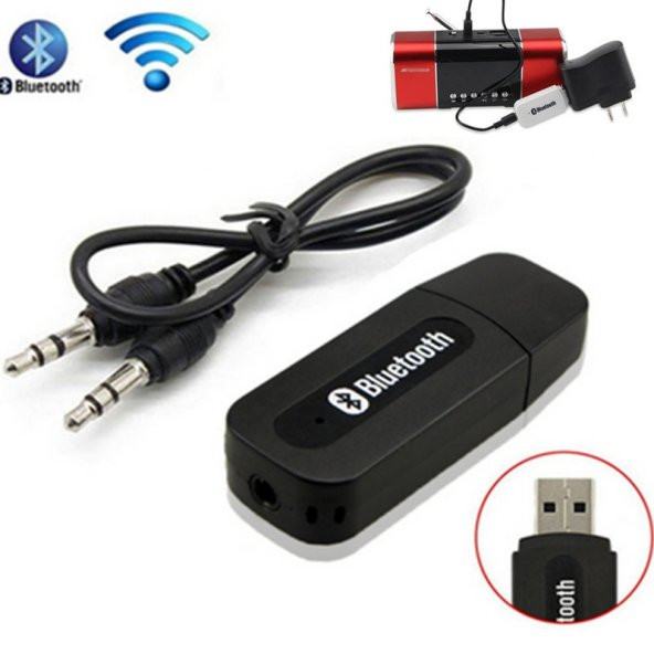Usb Bluetooth Aux Araç Kiti