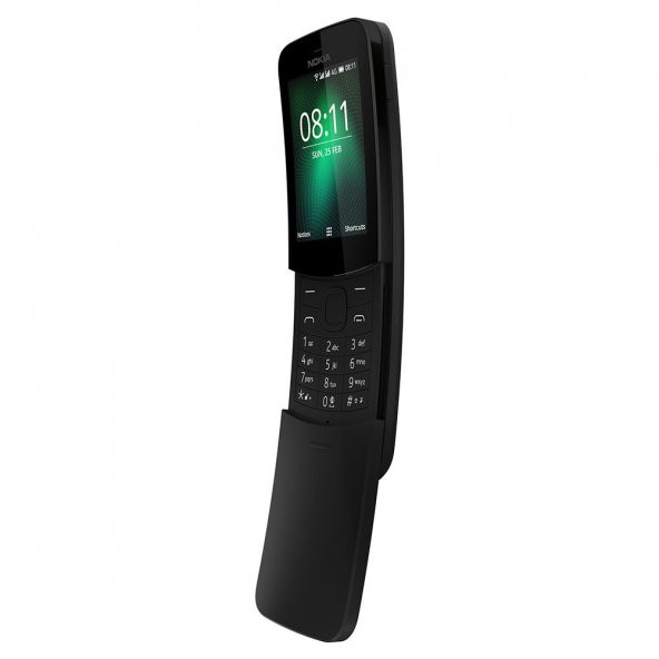 Nokia 8110 4G Siyah Cep Telefonu (Nokia Türkiye Garantili) - 4