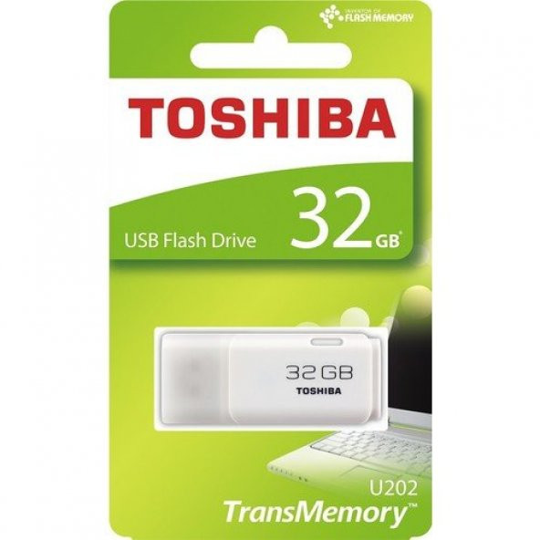Toshiba 32GB Usb Bellek Flash Bellek Beyaz THN-U202W0320E4