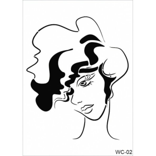 WC2 - Woman Collection CADENCE A4 Stencil