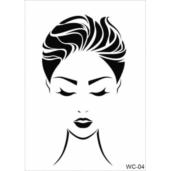 WC4 - Woman Collection  CADENCE  A4 Stencil