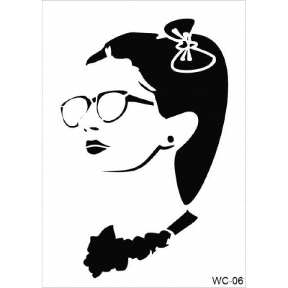 WC6 - Woman Collection CADENCE  A4 Stencil