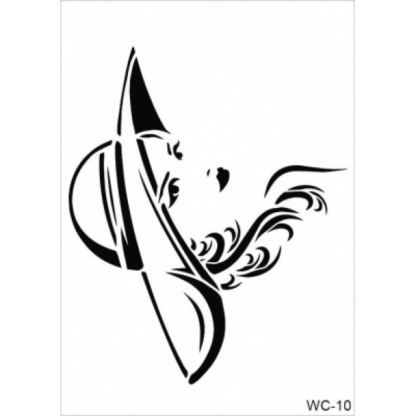WC10 - Woman Collection CADENCE  A4 Stencil