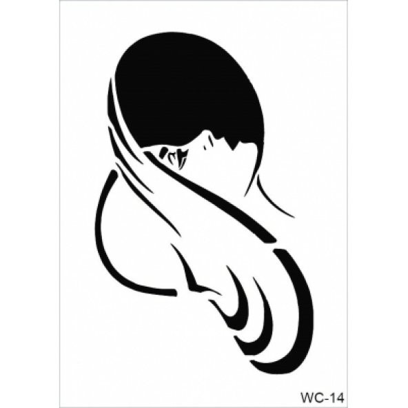 WC14 - Woman Collection CADENCE  A4 Stencil