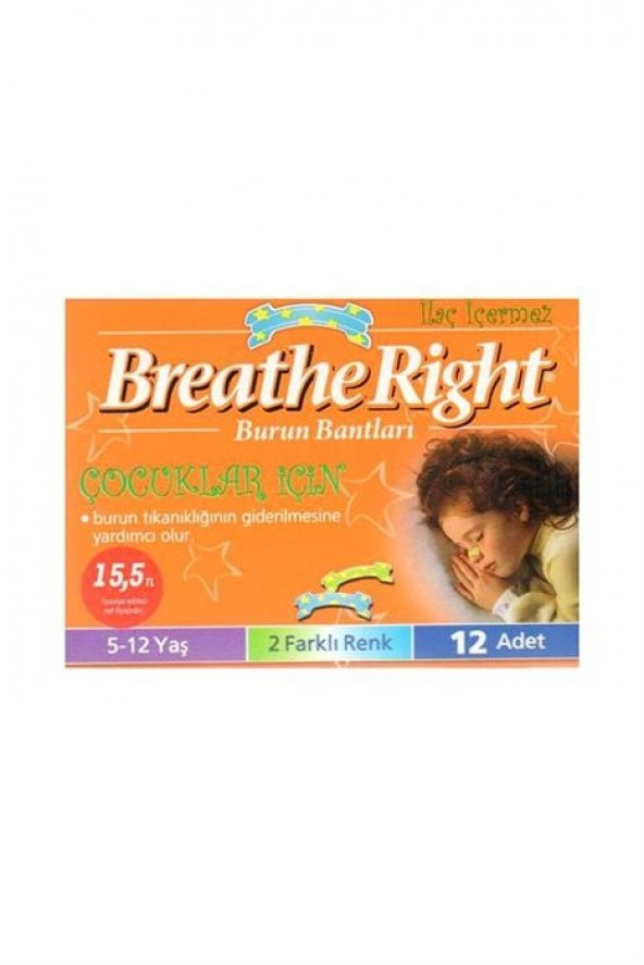 Breathe Right Çocuklar için (5-12yaş) Burun Bandı