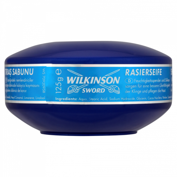 Wilkinson Sword Tıraş Sabunu Oval 125 gr