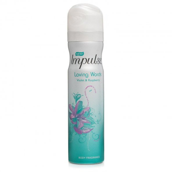 Impulse Body Spray Loving Words 75 ml