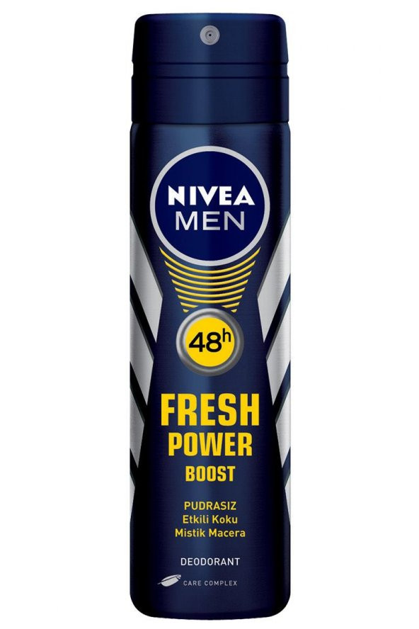 Nivea Deo Sprey Fresh Power Boost 150 ml Erkek