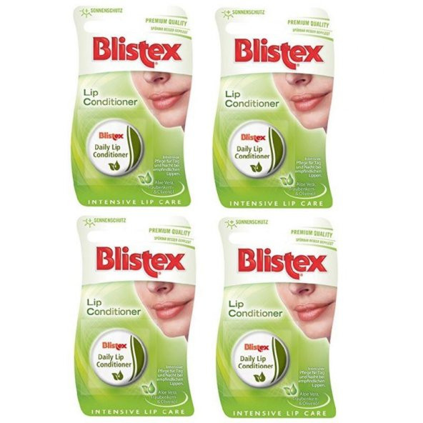 Blistex Lip Conditioner Salbe Dose 7 ml 4lü Eko Set