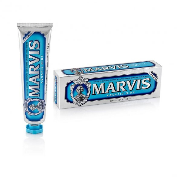 Marvis Aquatic Mint Diş Macunu 85 ml Mavi