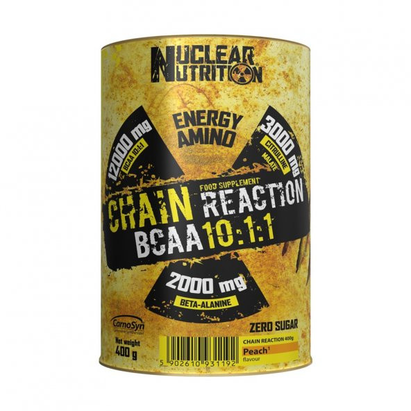 Nuclear Nutrition Chain Reaction BCAA 10:1:1 400 gr