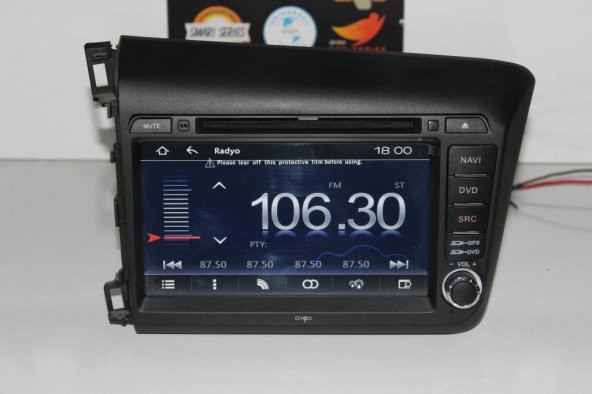 HONDA CİVİC 2012 2016 AVGO SMART OEM MULTİMEDYA NAVİGASYON - 3