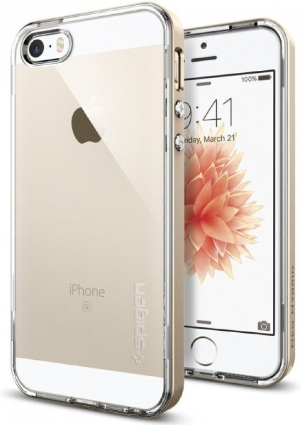 iPhone7 Kılıf, Spigen Neo Hybrid Crystal Gold