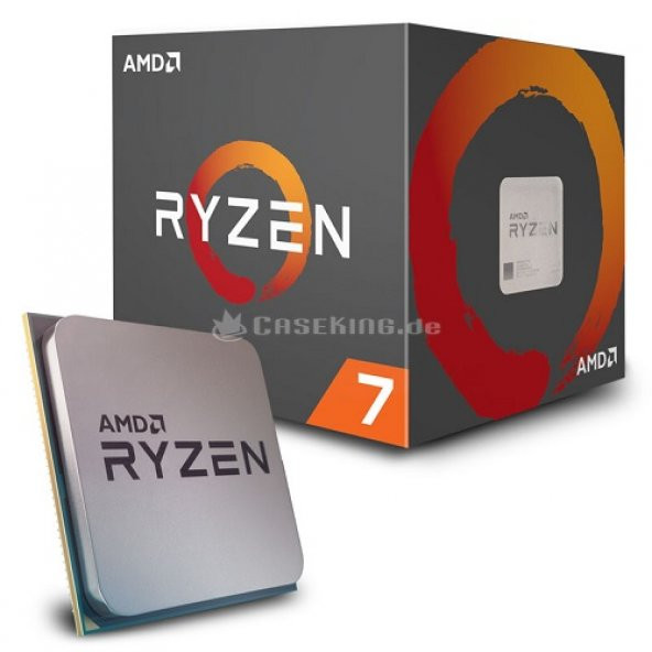 AMD AM4 Ryzen 7 2700X 3.7ghz 20mb 8çekirdekli 105w (7.nesil) 16930 (PassMark Puanı)