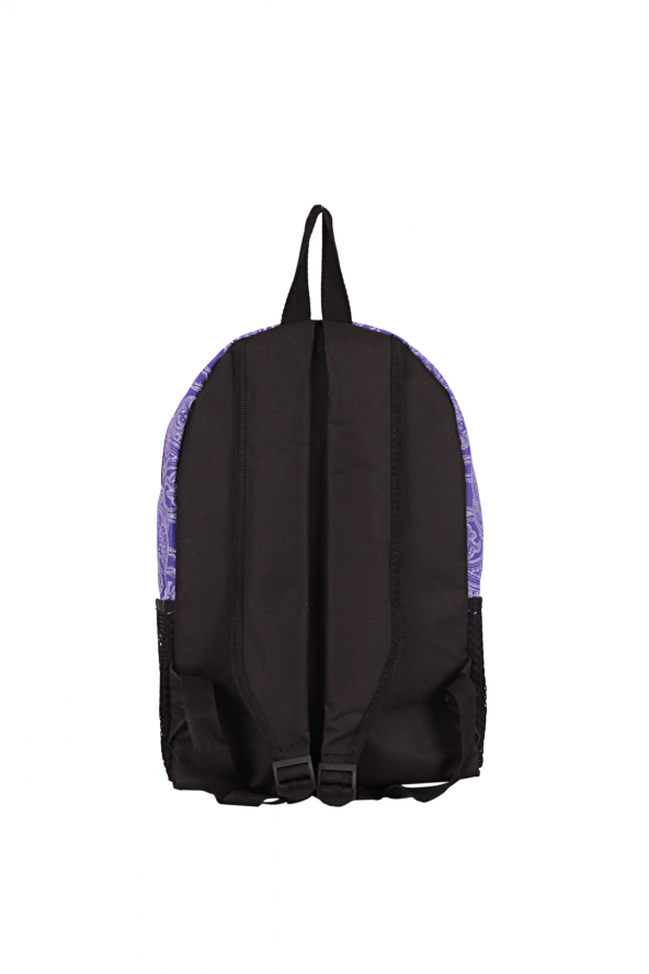 Blackfox 01909 Siyaha Mor Kumaş Sırt Çantası - 3