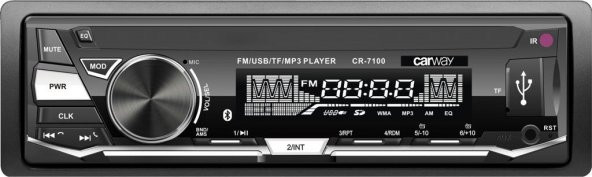 CARWAY CR-7100 BLUETOOTH,FM/SD/USB OTO TEYP