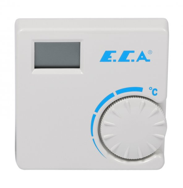 Eca Dijital Oda Termostatı - Kablo Bağlantılı - ERT-176 WS