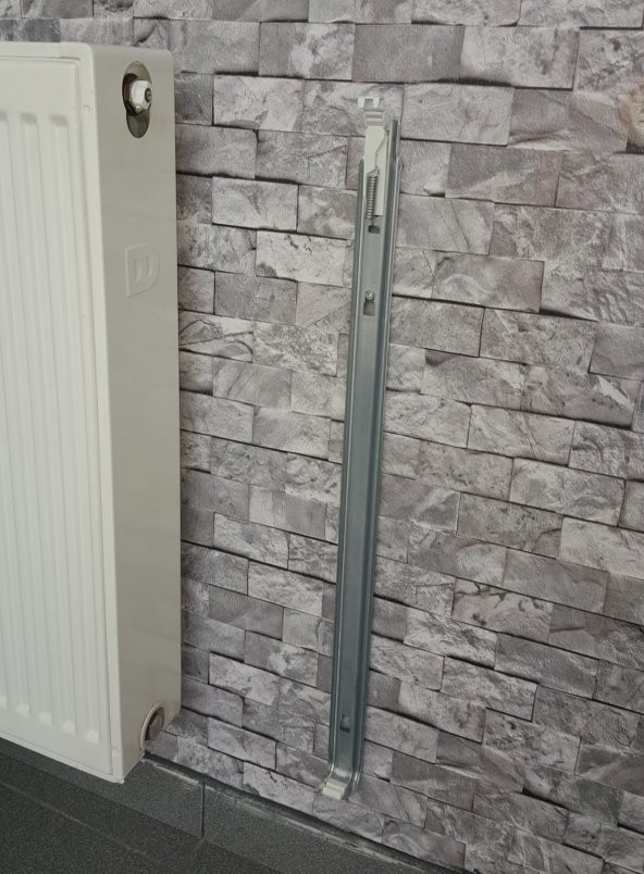 Yaylı Panel Radyatör Ayağı / Konsolu- Yükseklik 60 cm Petek montaj askısı - 5