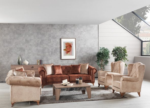 Arno Home Yakamoz Koltuk Takımı (3+3+1+1) - 1